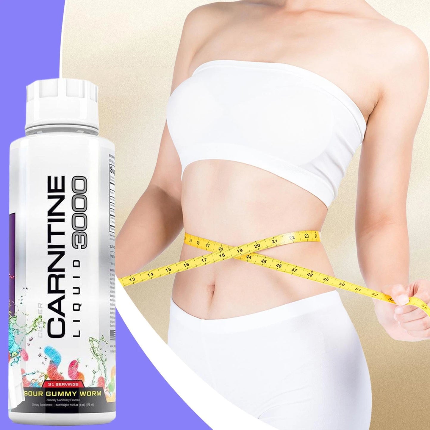 Suplemento líquido de L-Carnitina 3000 de Cutler Nutrition